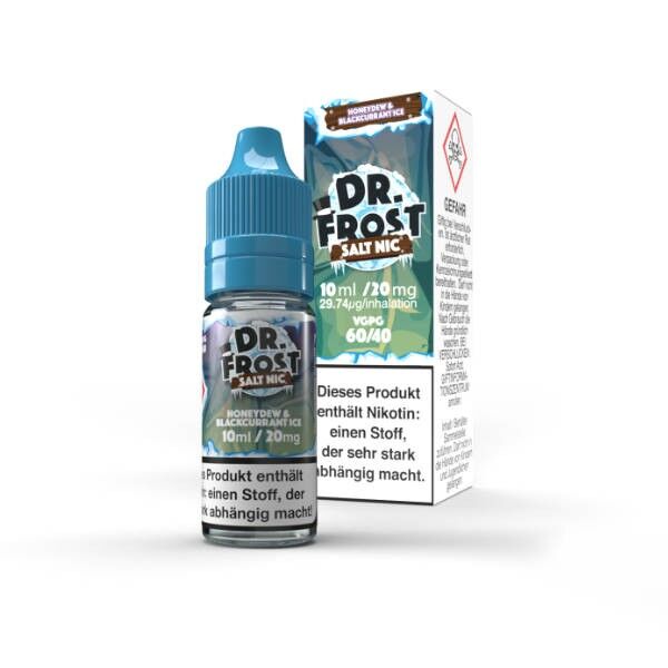 Liquid Nikotinsalz Ice Cold - Honeydew Blackcurrant Dr. Frost 10ml 20mg/ml