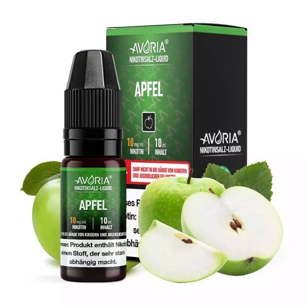 Liquid Nikotinsalz Apfel Avoria 10ml