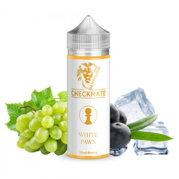 Aroma (Longfill) Checkmate - White Pawn Dampflion 10ml (120ml Flasche)