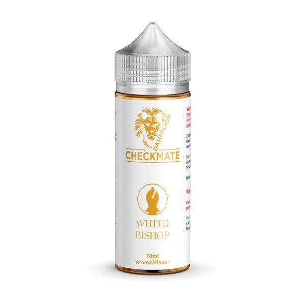 Aroma (Longfill) Checkmate White Bishop Dampflion 10ml (120ml Flasche)