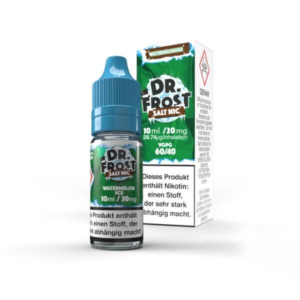 Liquid Nikotinsalz Ice Cold - Watermelon Dr. Frost 10ml 20mg/ml