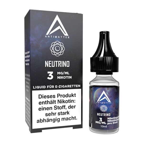 *ABVERKAUF* Liquid Neutrino Antimatter MHD 03/2024 10ml 03 mg/ml (leicht)