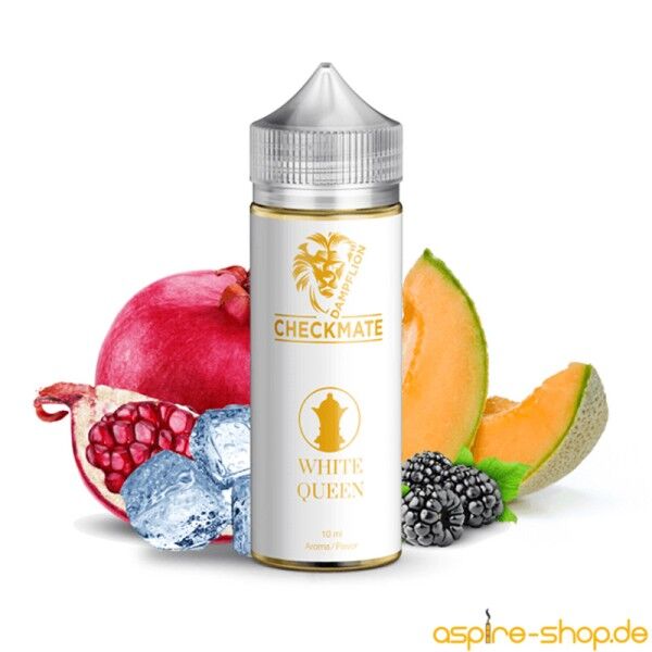 Aroma (Longfill) Checkmate White Queen Dampflion 10ml (120ml Flasche)