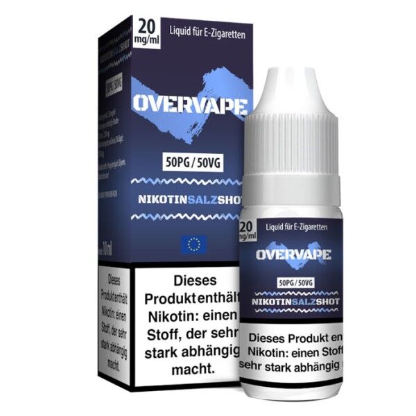 Nikotin Shot Salz 10ml 20mg/ml Overvape