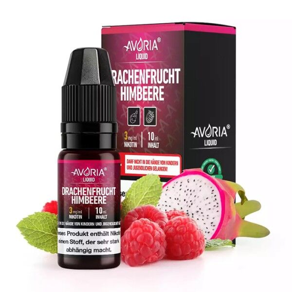 Liquid Drachenfrucht Himbeere Avoria 10ml