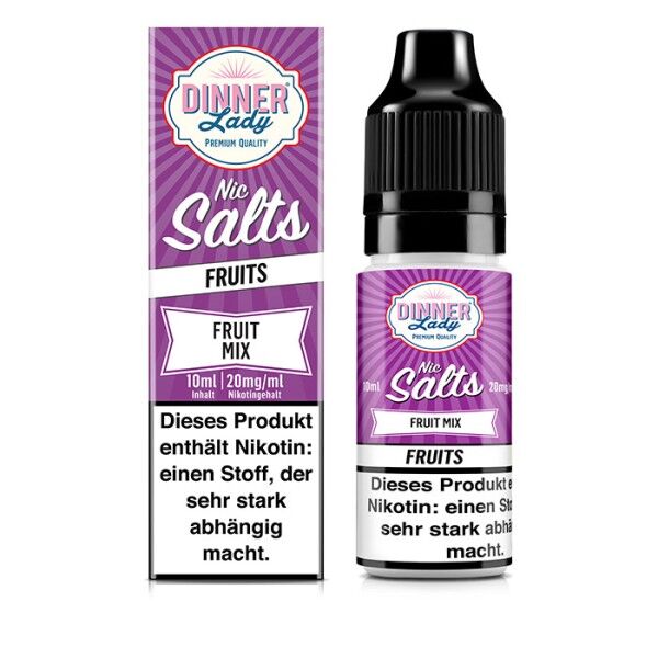 Liquid Nikotinsalz 50/50 - Fruit Mix Dinner Lady 10ml