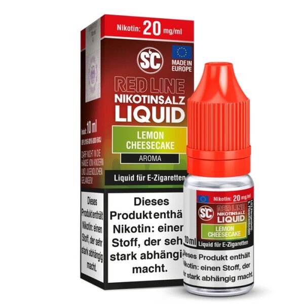 Liquid Nikotinsalz Red Line Lemon Cheesecake SC 10ml