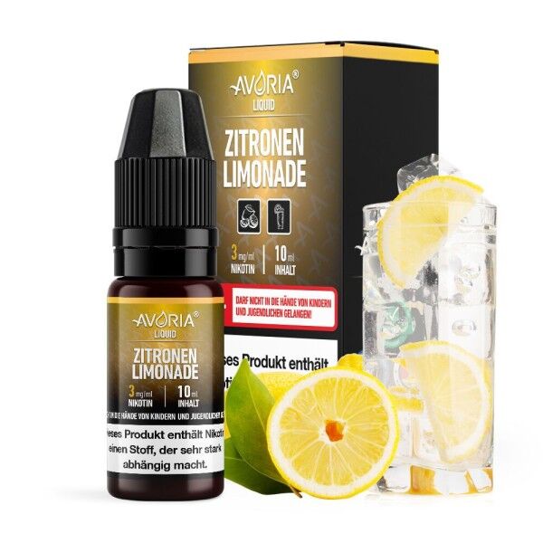 Liquid Zitronen Limonade Avoria 10ml