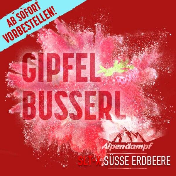 Liquid Nikotinsalz SLT-X Gipfelbusserl Alpendampf 10ml