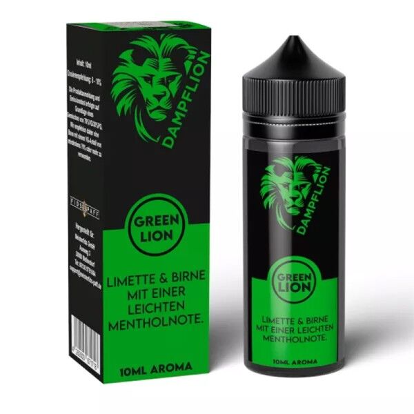 Aroma (Longfill) Originals Green Lion Dampflion 10ml (120ml Flasche)