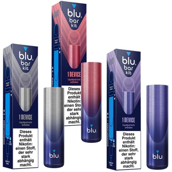 E-Zigaretten Akku blu Bar kit 550mAh