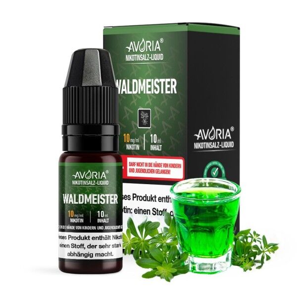 Liquid Nikotinsalz Waldmeister Avoria 10ml