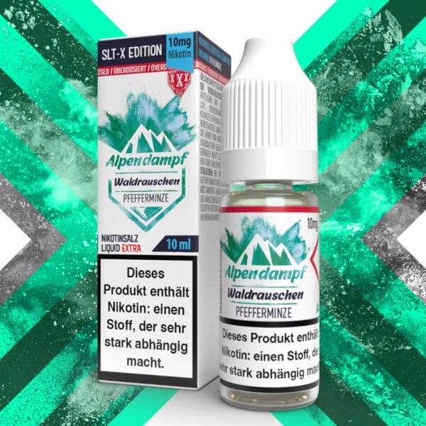 Liquid Nikotinsalz SLT-X Waldrauschen Alpendampf 10ml